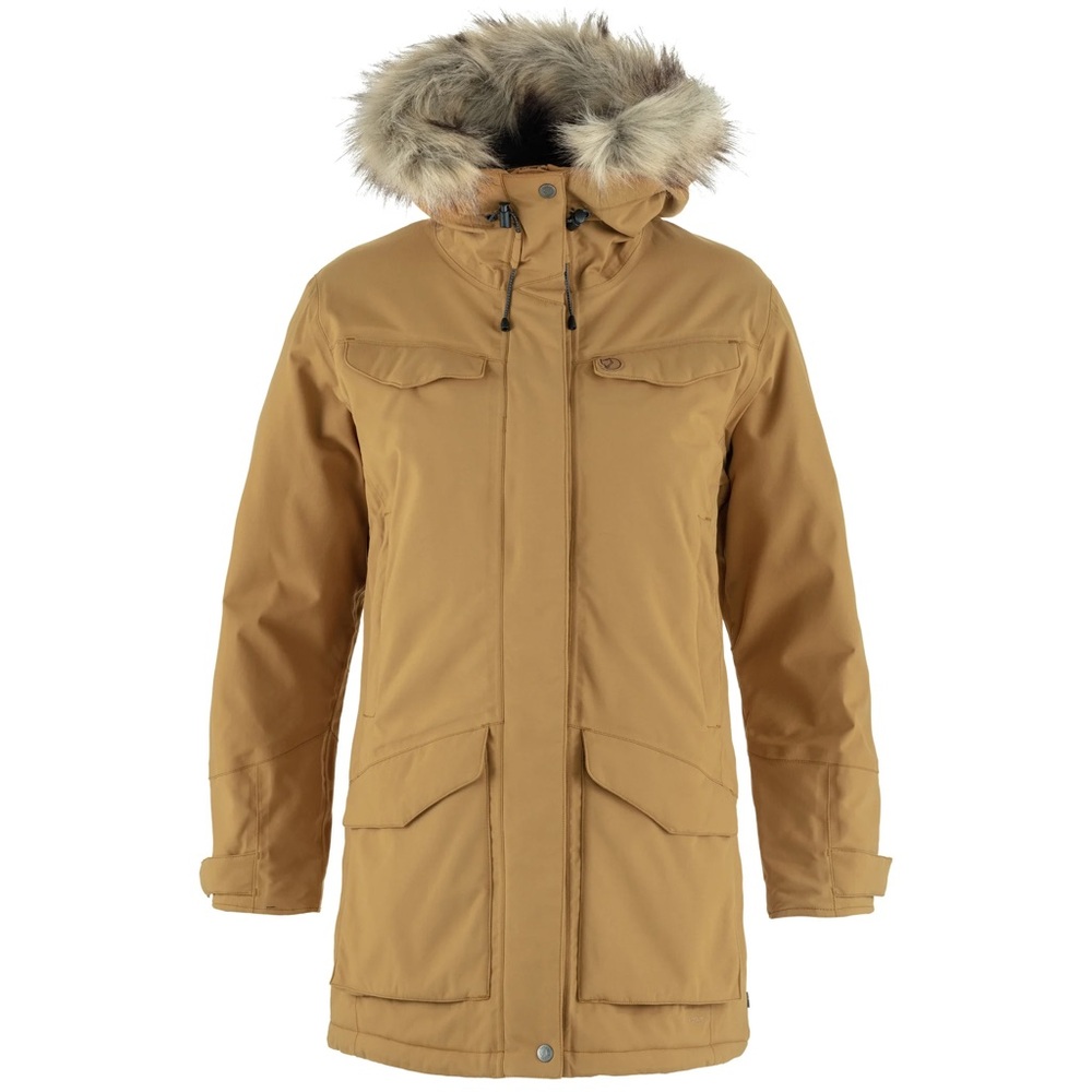 Fjallraven Women’s Nuuk Insulated Parka - NEW (XXL/Buckwheat Brown)